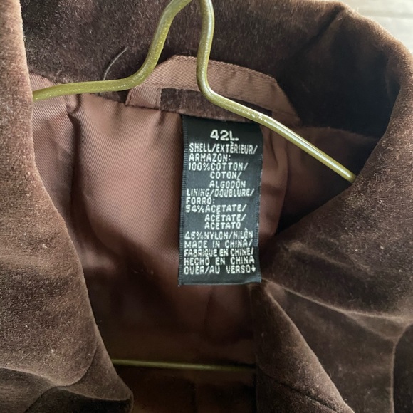 Liz Claiborne Suede Sport Jacket - Picture 2 of 3